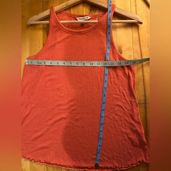 Toad & Co Ribbed Tank Top L - Picture 6 of 7